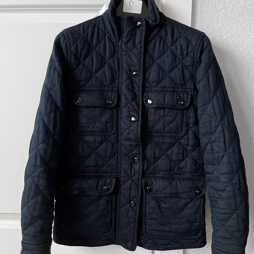 J. Crew Quilted Utility Jacket - Petite